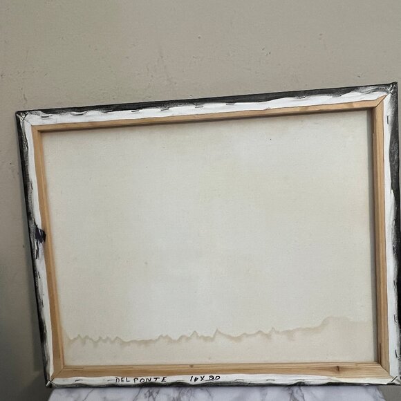 Acrylic Painting in Ft. Lauderdale of the Downtowner by Del Ponte 16" x 20" - Picture 9 of 9